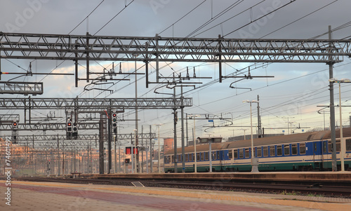 Tiburtina Railway station in Rome photo
