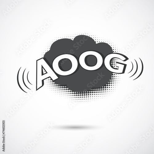 Comic bubbles vector isolated illustration