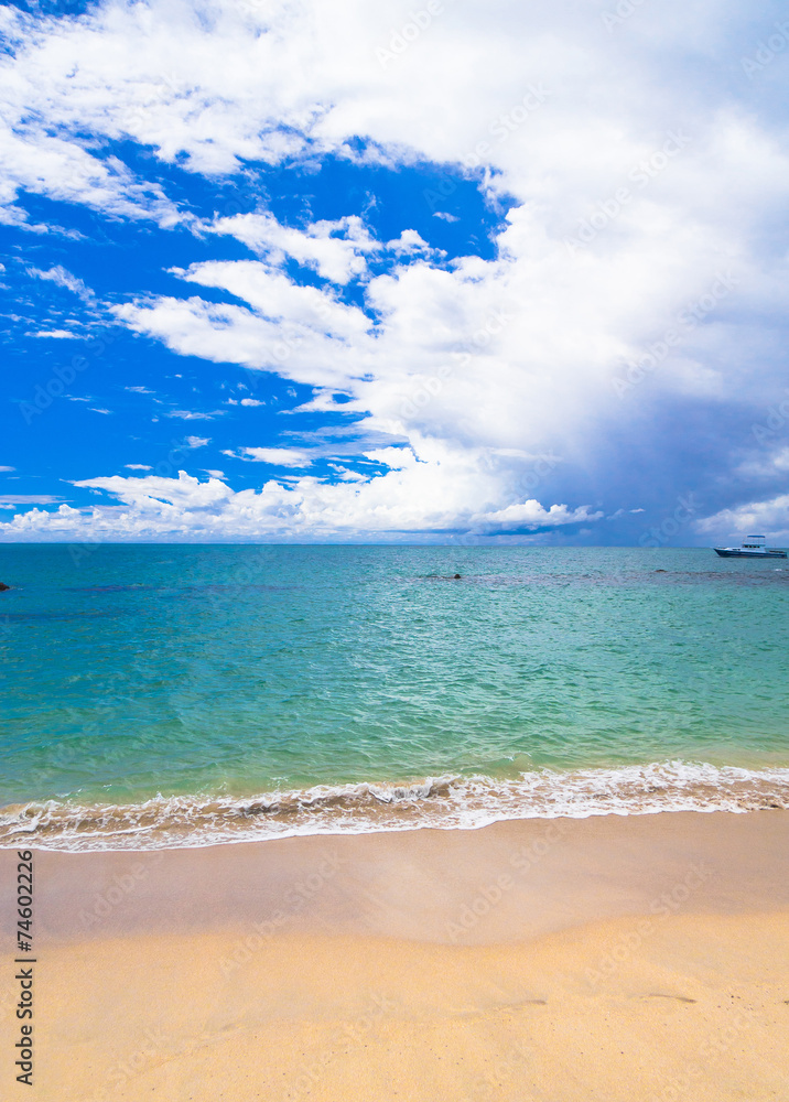 Fototapeta premium On a Beach Heavenly Blue