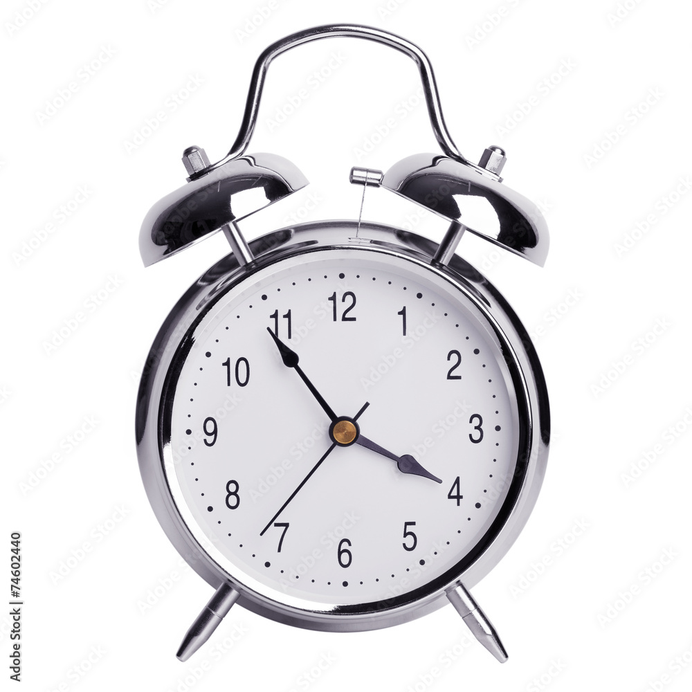 Five minutes to four on an alarm clock Five minutes to four on an alarm clock