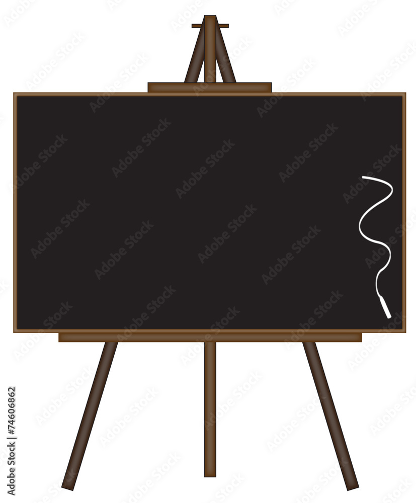 Blackboard on Easel Blackboard on Easel