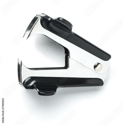 Staple Remover Isolated on White Background