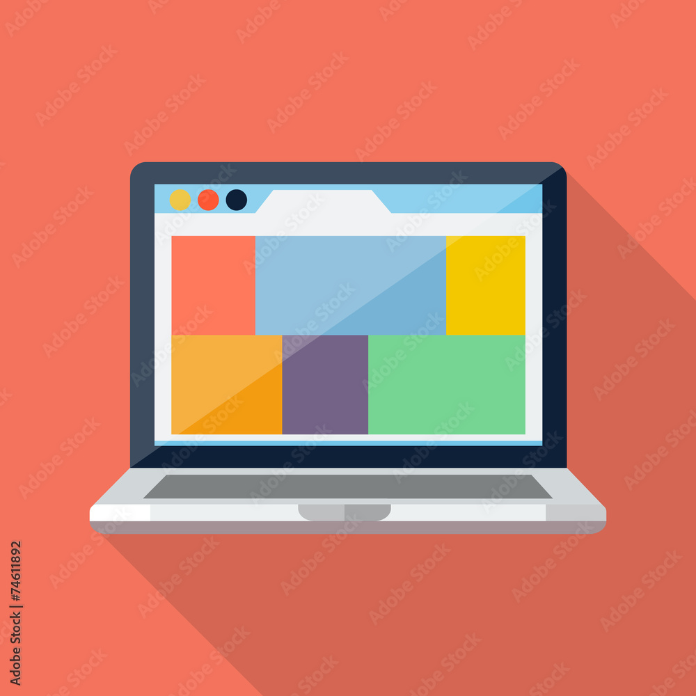 Laptop icon Laptop icon