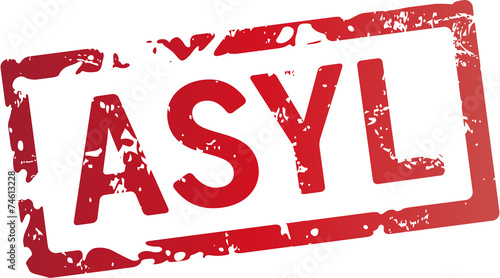roter stempel asyl