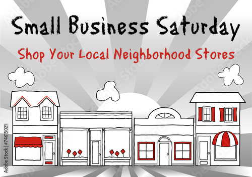 Small Business Saturday, shop local, neighborhood stores markets