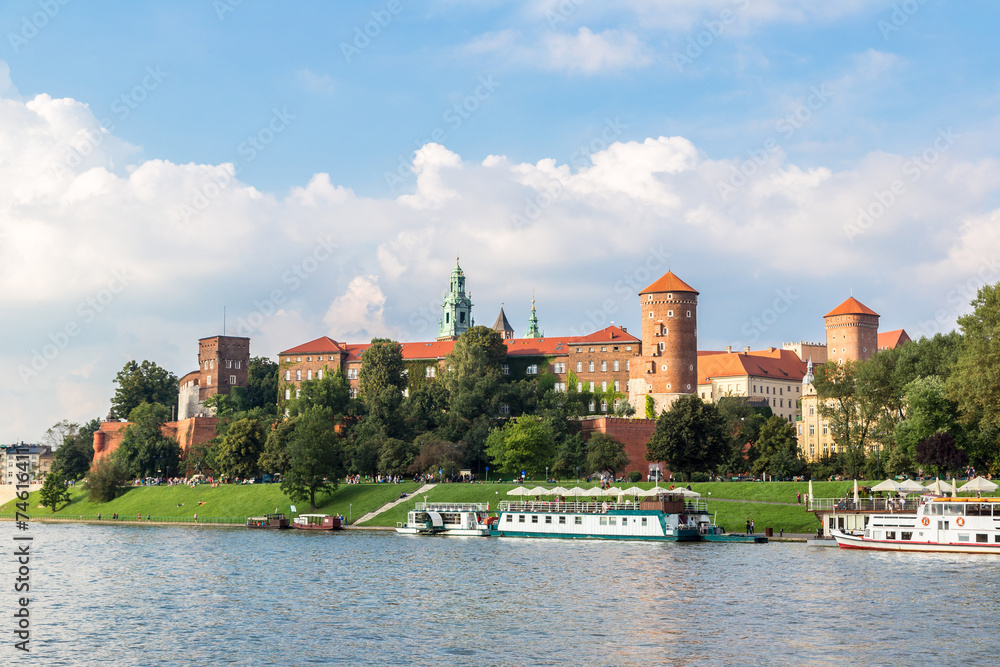 Obraz premium Wawel castle in Kracow