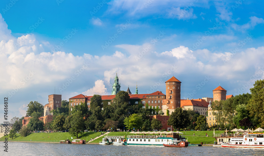 Wawel castle in Kracow