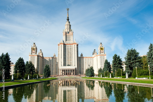 Lomonosov Moscow State University at summer, Moscow, Russia