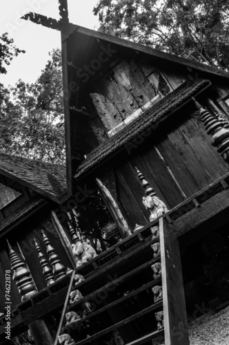 Black Temple (Baan Si Dum - Black House), Chiang Rai, Thailand photo