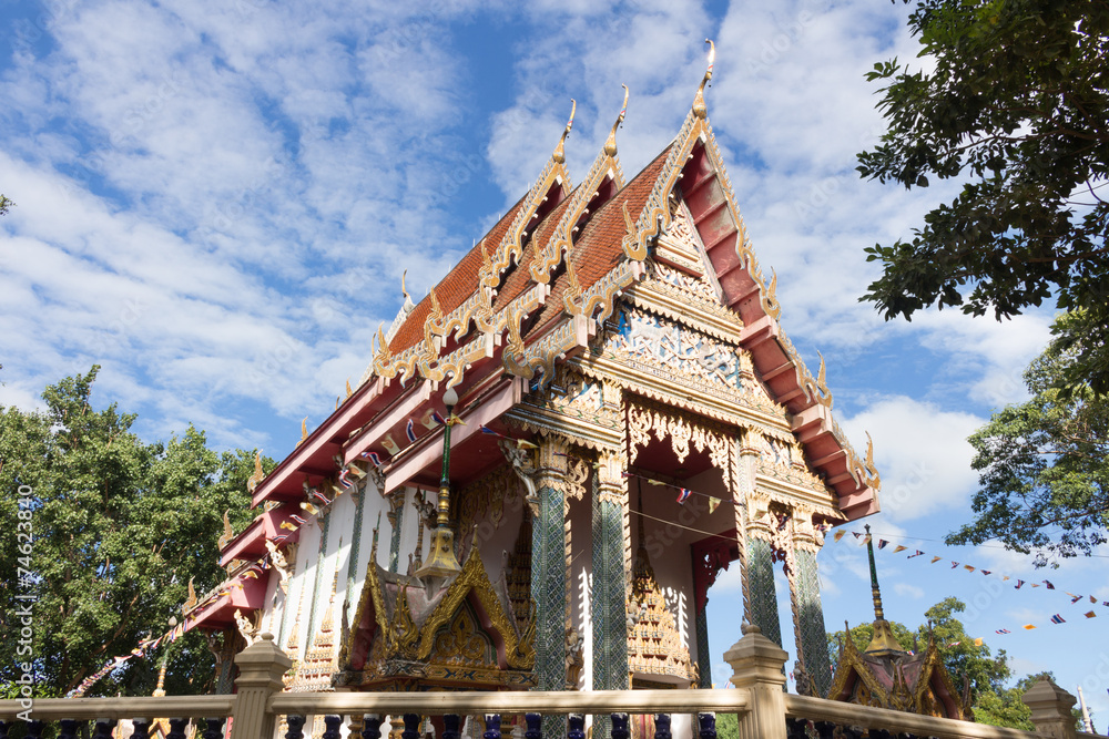 Temple at Wat Kum Tae, Uthai, Ayutthaya
