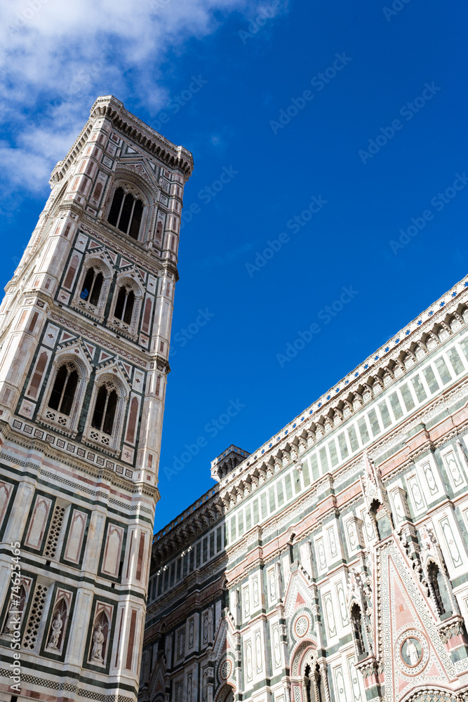 Florence Cathedral, details of the front side
