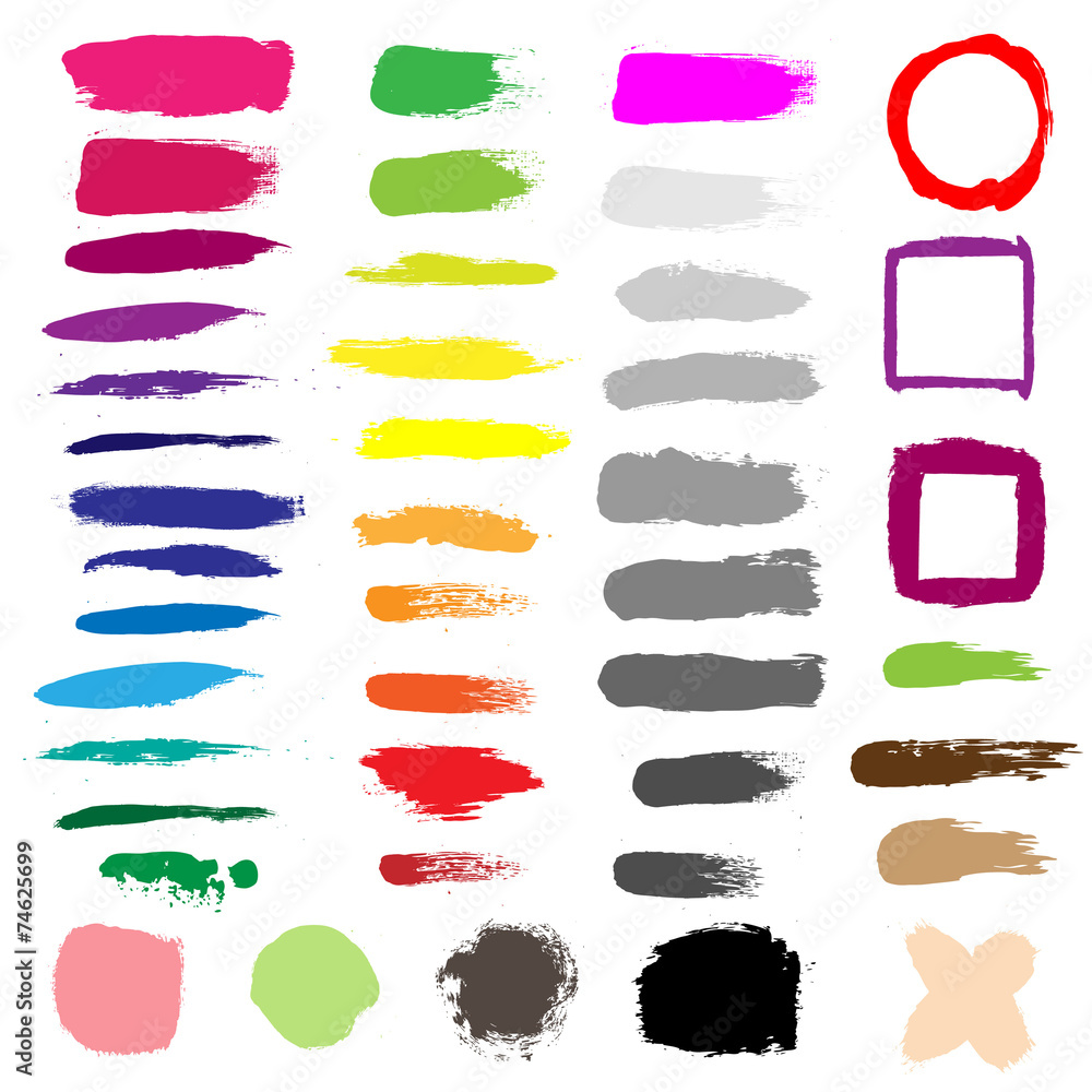 Colorful Blobs Set Colorful Blobs Set