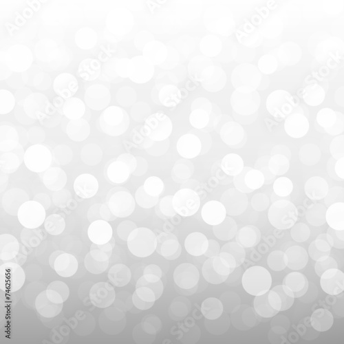Silver Bokeh Wallpaper