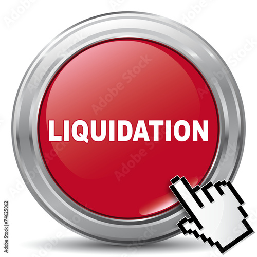 LIQUIDATION ICON