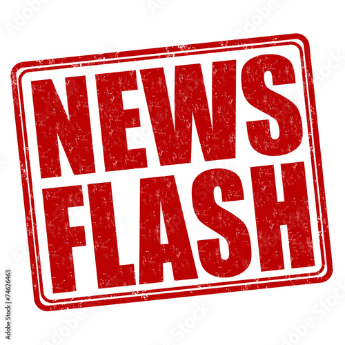 News flash stamp