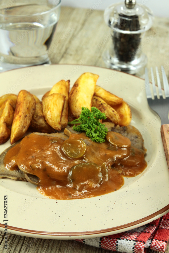 langue de boeuf sauce piquante langue de boeuf sauce piquante