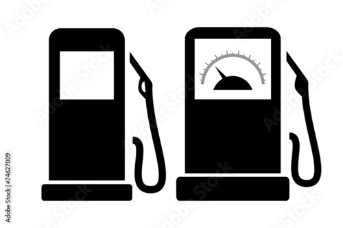 Gas station sign