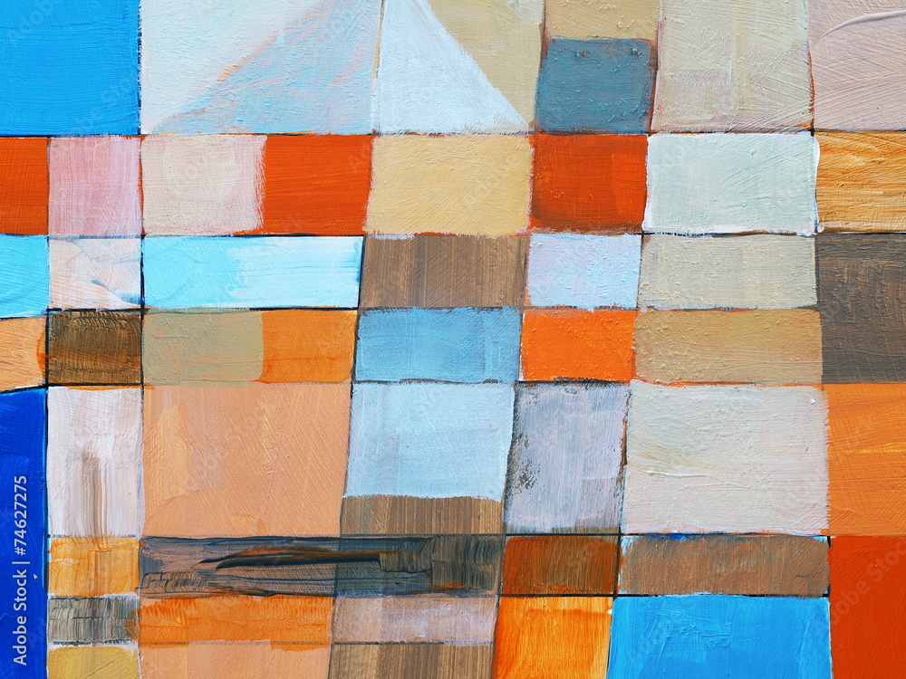 Fototapeta premium a detail from an abstract painting