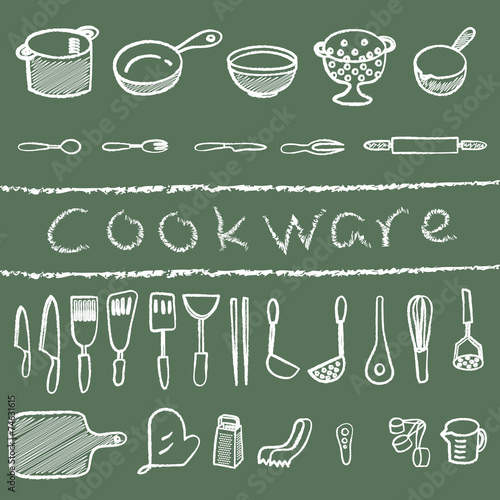 cookware chalk