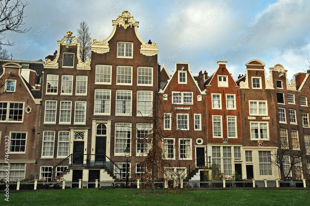 Fototapeta premium Amsterdam, il Beginenhof - Olanda