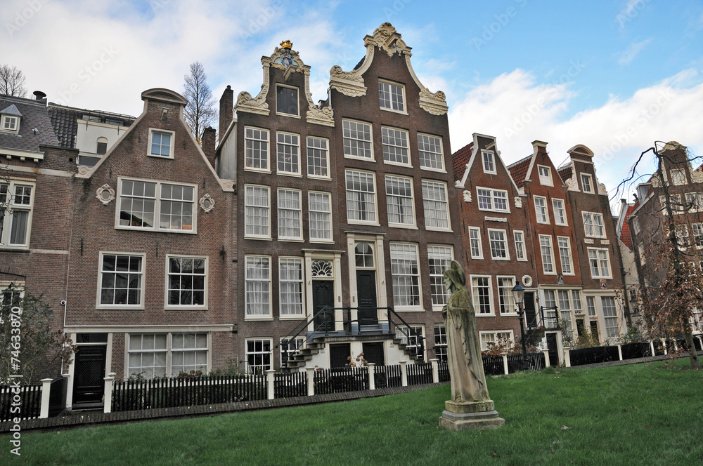 Amsterdam, il Beginenhof - Olanda Amsterdam, il Beginenhof - Olanda