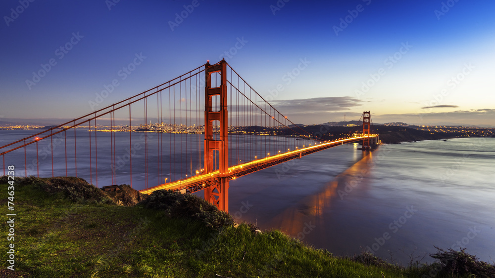Fototapeta premium Golden Gate Bridge, San Francisco, Kalifornia