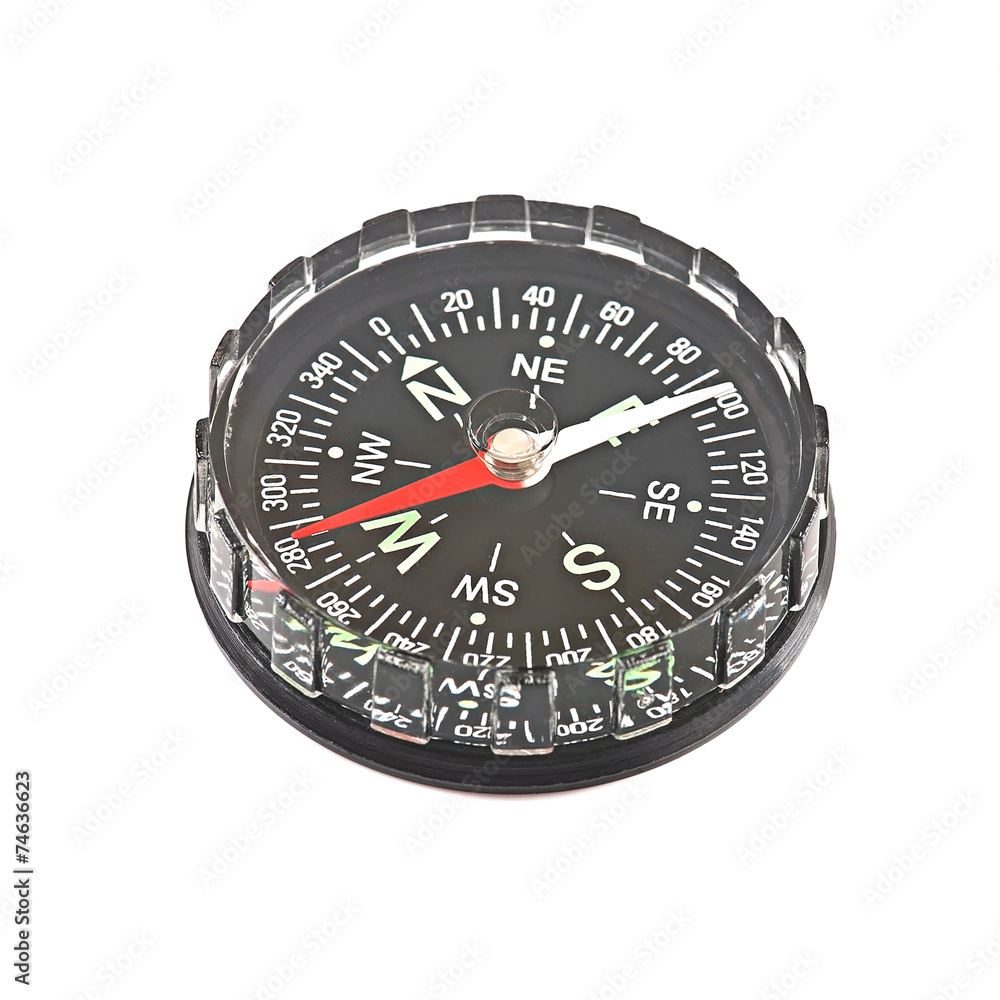 compass isolated on a white background