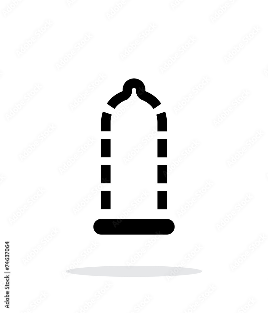 Absent contraception icon on white background. Absent contraception icon on white background.