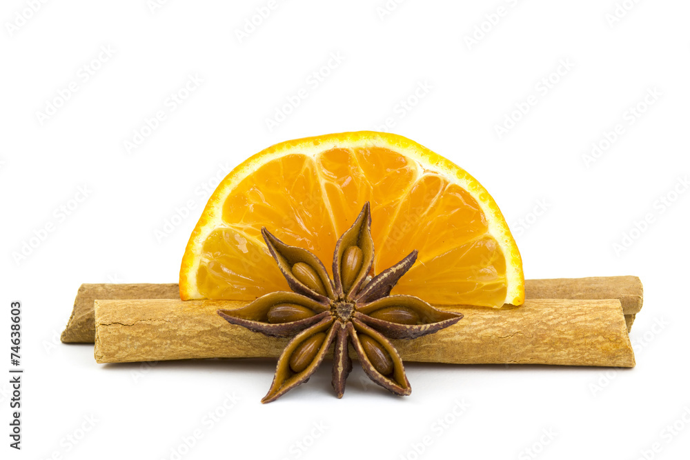 orange, cinnamon, anise orange, cinnamon, anise