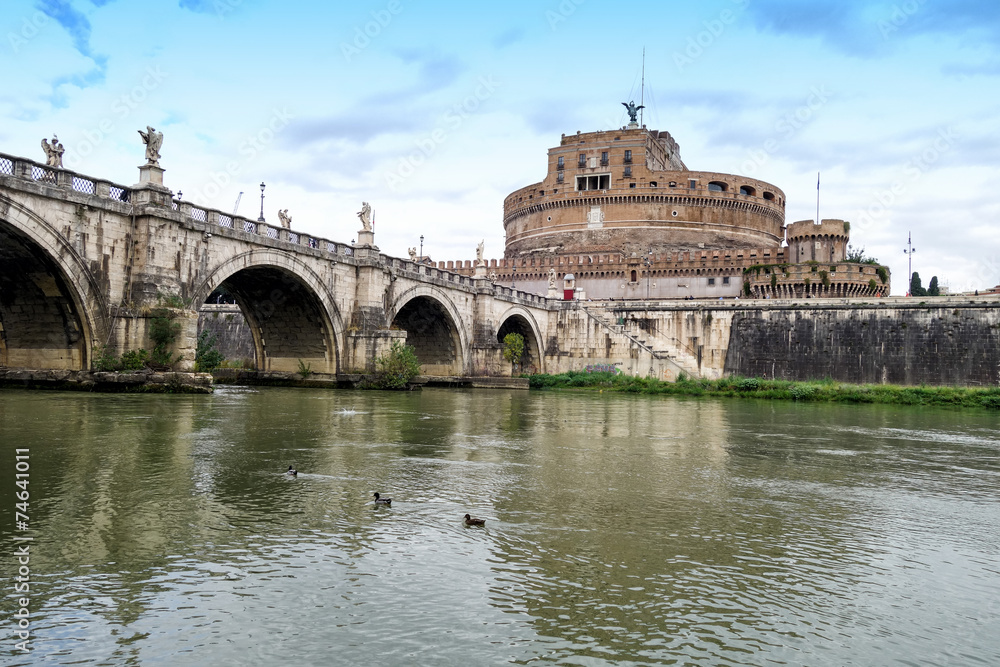 Castel Sant'Angelo in Rome, Italy