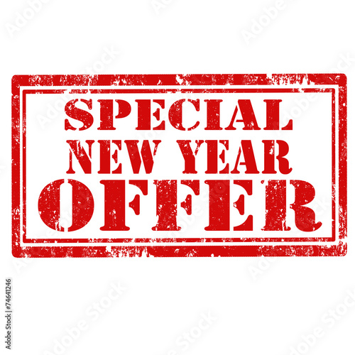 Special New Year Offer-stamp