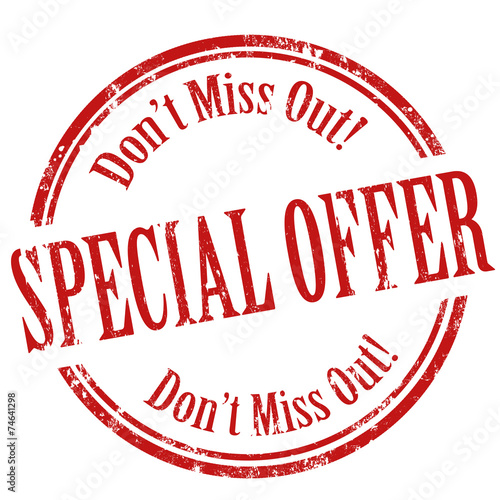 Special Offer-stamp