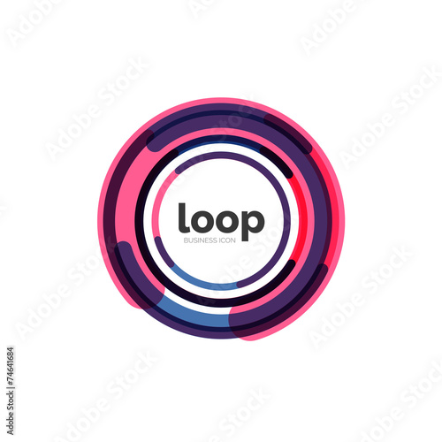 Loop, infinity business icon