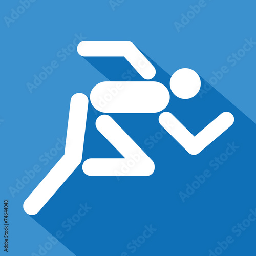 Logo coureur.