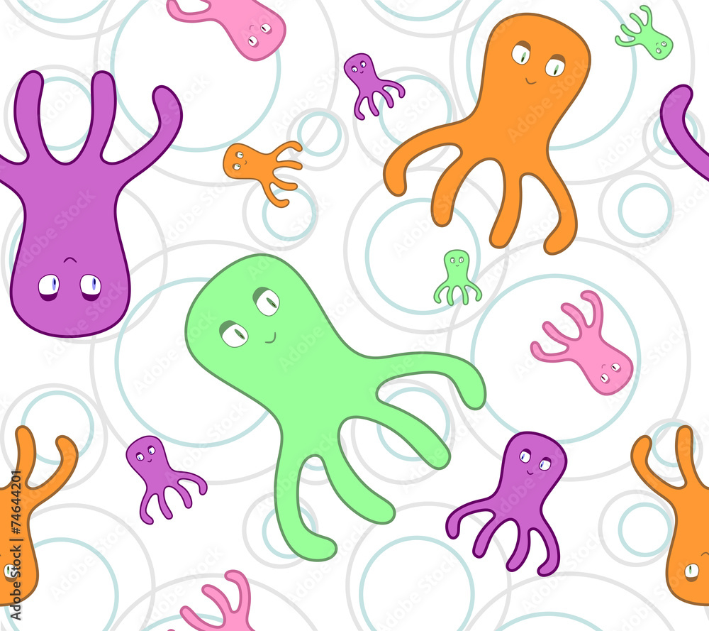 Octopuses seamless