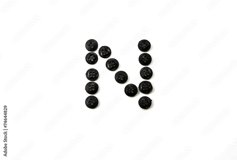 button letter button letter