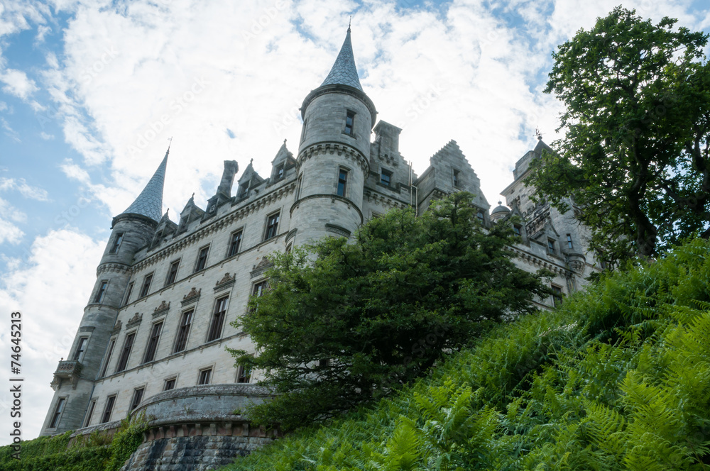 East front of Dunrobin Castle