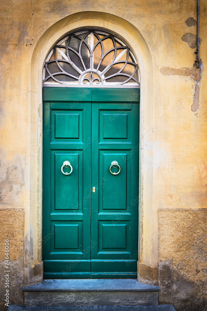 Naklejka premium Toskanische Tür