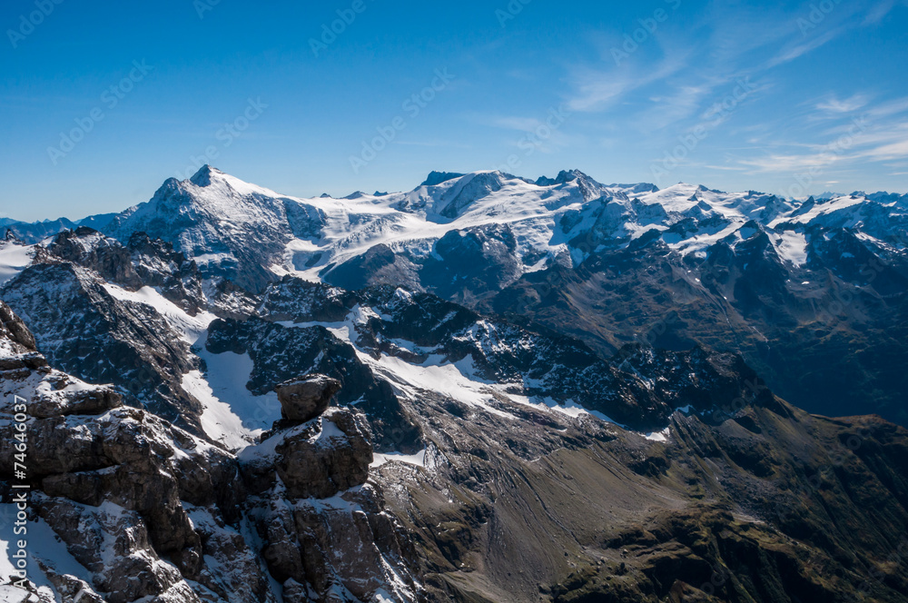 View from Mount Titlis