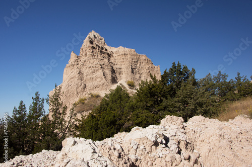 Badlands National Park  Utah  USA