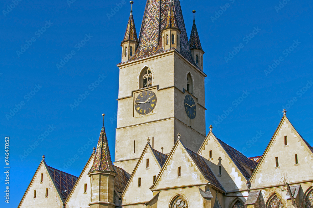 Fototapeta premium Cathedral in Sibiu