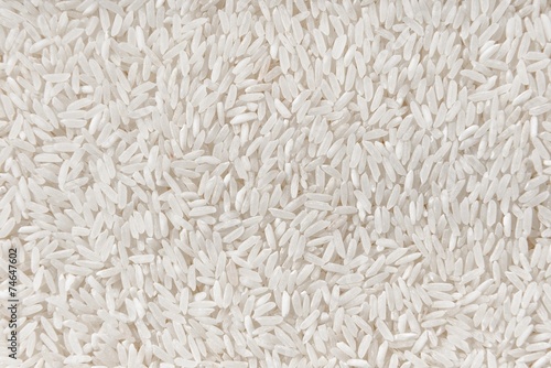 White rice background