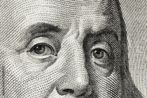 close up of dollar bill