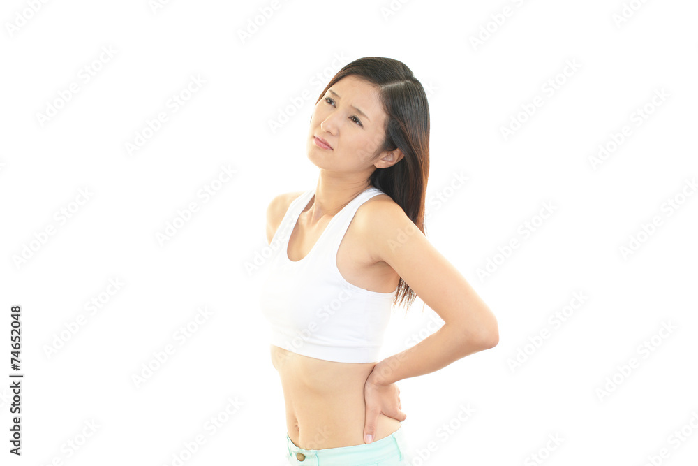 Fototapeta premium 疲れた女性