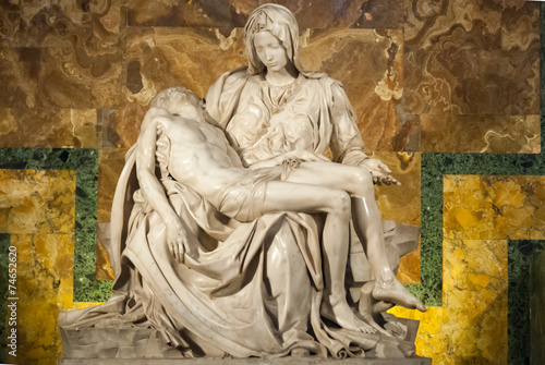 Michelangelo's Pieta in St. Peter's Cathedral II.