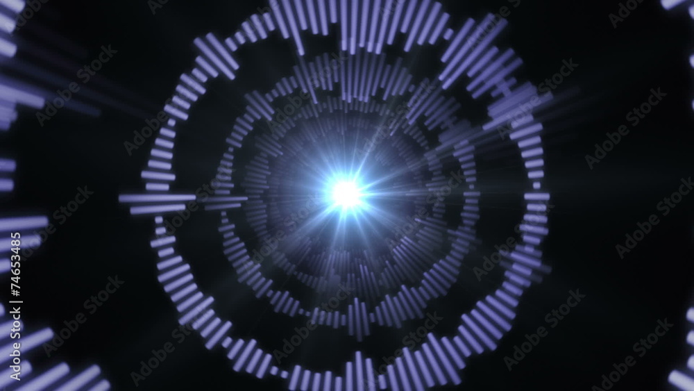 Music Lines Tunnel Background Music Lines Tunnel Background