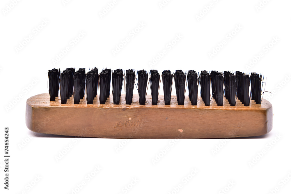 Brush on white isolate Background