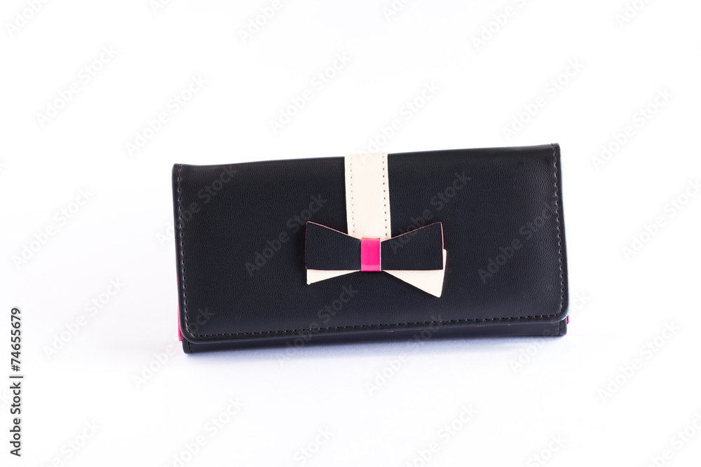 Woman Purse (wallet) isolated on the white background. Woman Purse (wallet) isolated on the white background.