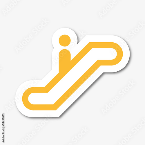 Logo escalator.