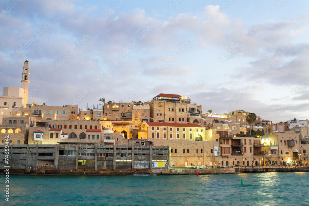 Jaffa port.